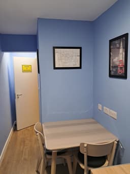 Breakfast room – fridge and counter space