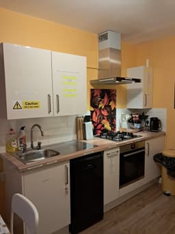 Downstairs kitchen – sink area