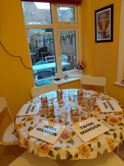 Shared kitchen – dining table