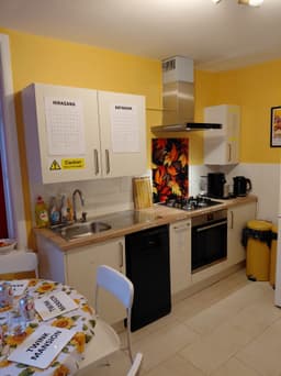 Shared kitchen – cooking area